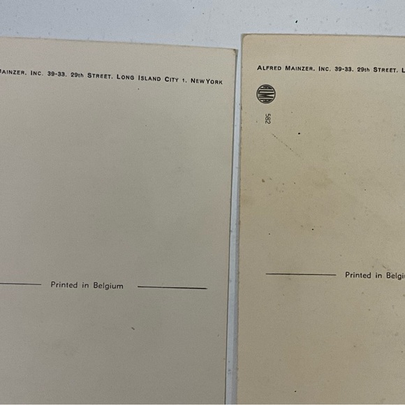 Vintage Lot of 5 Alfred Mainzer “Bonnie” Hummel like Kids Postcards Belgium - Picture 10 of 11